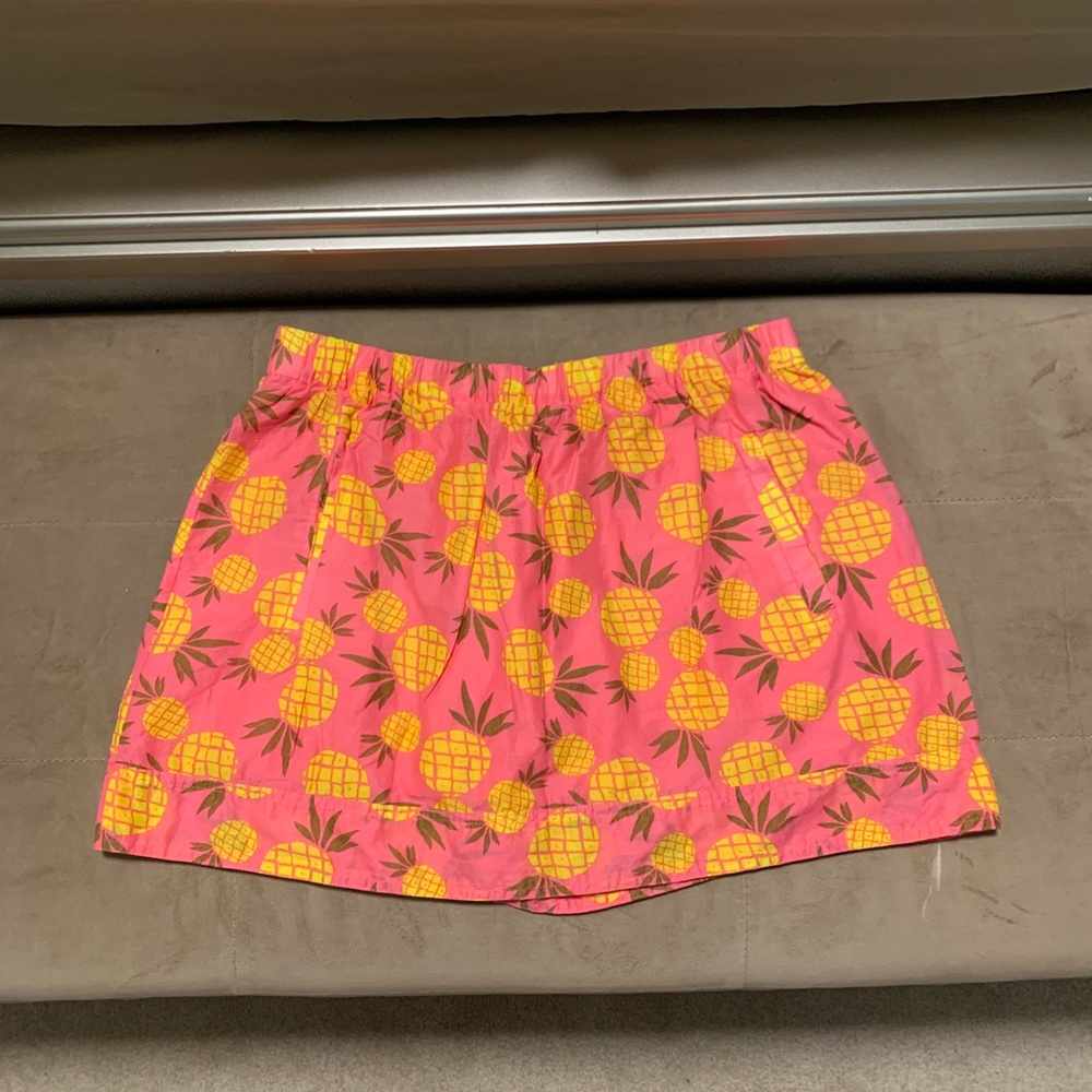 J.Crew pineapple skirt